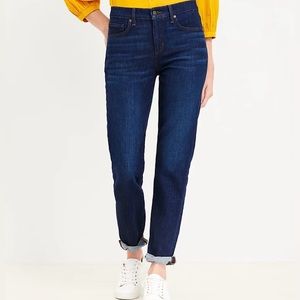 Loft Petite Girlfriend Mid Rise Jean